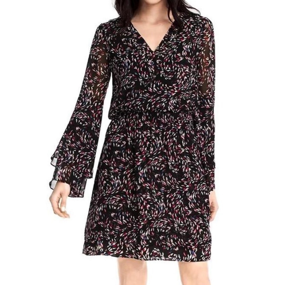 WHBM Flirty Floral Dress Size 4 EUC